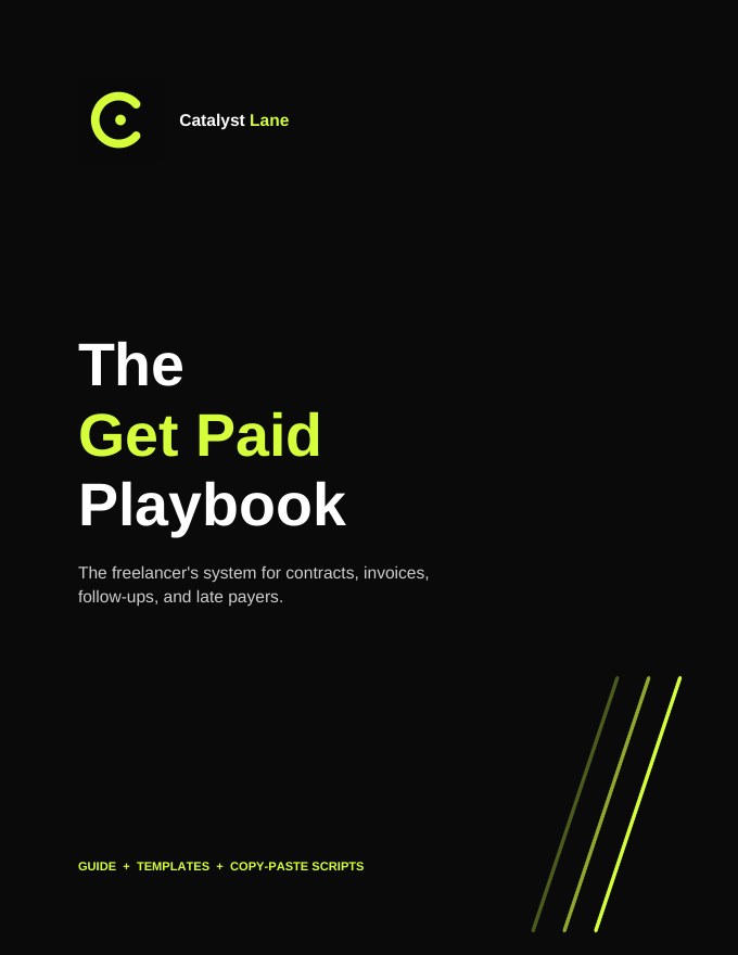 The Get Paid Playbook cover
