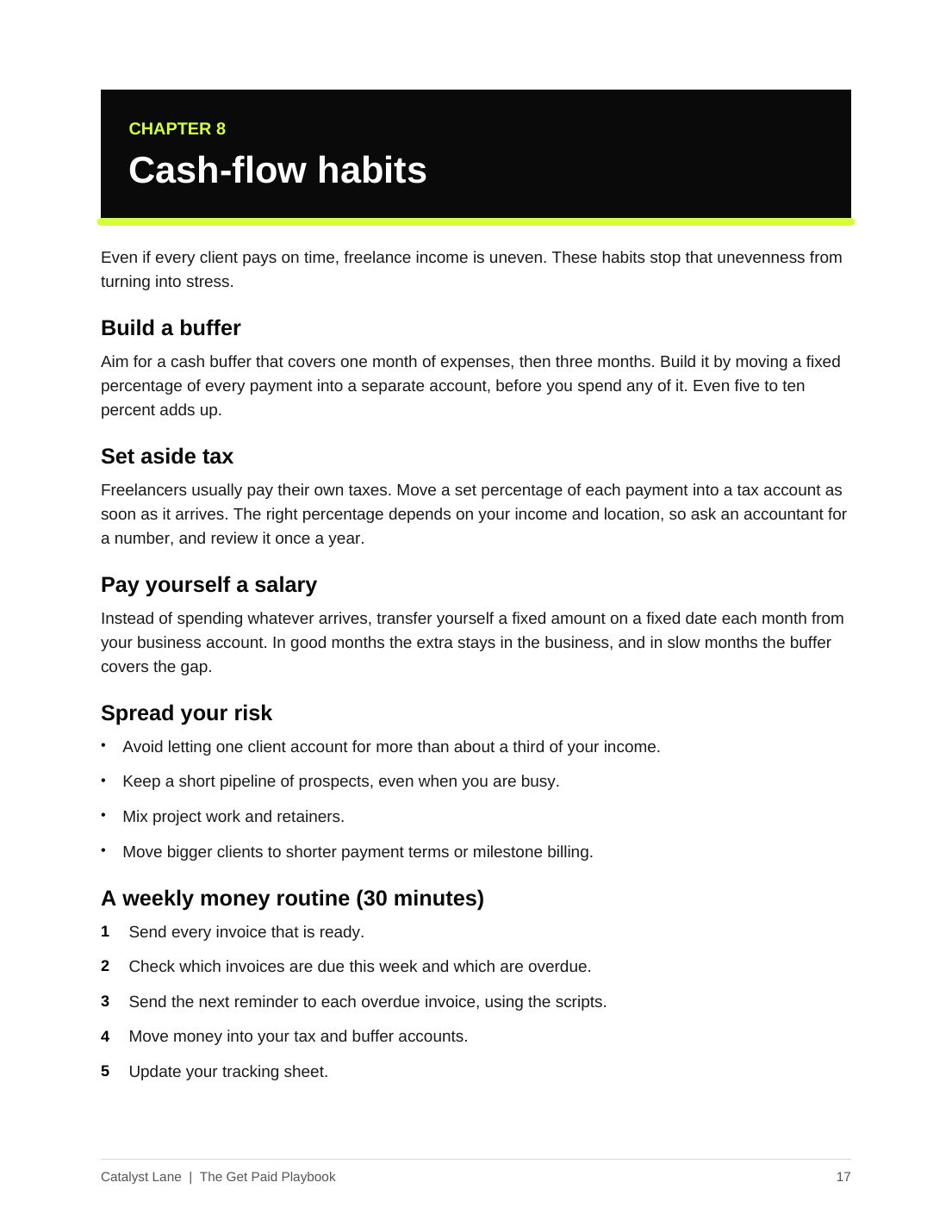 Playbook page 17