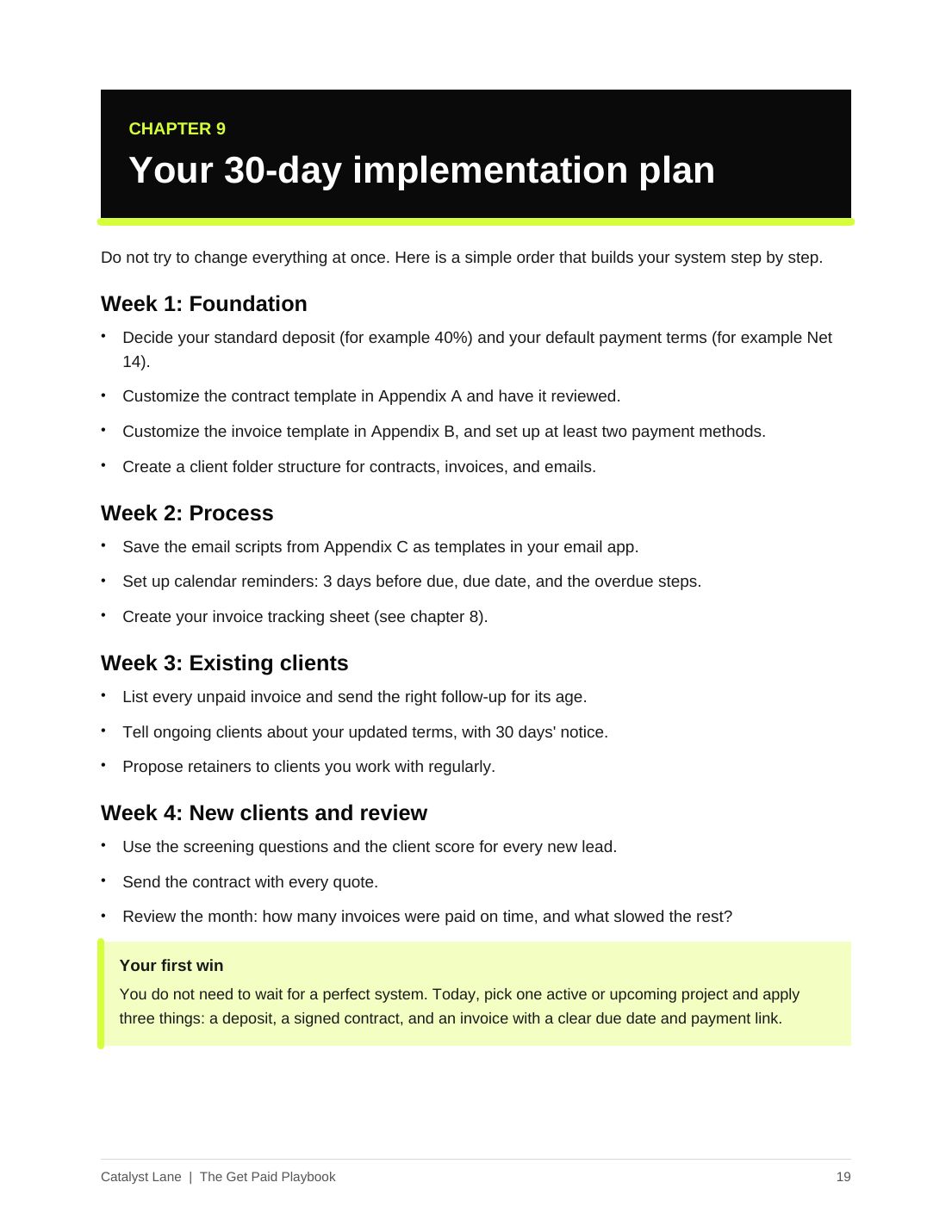 Playbook page 19
